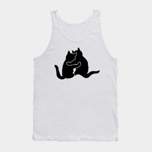 cute cats love women's day Tank Top